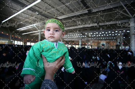 مراسم  شیرخوارگان حسینی