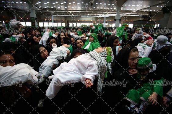 مراسم  شیرخوارگان حسینی
