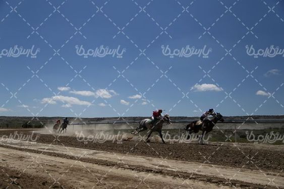 تصویربا کیفیت کورس اسب سواری