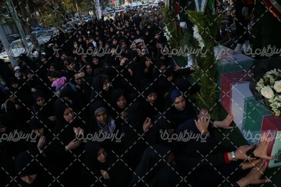 مراسم تشییع پیکر شهید گمنام