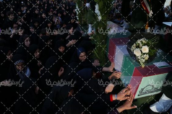مراسم تشییع پیکر شهید گمنام