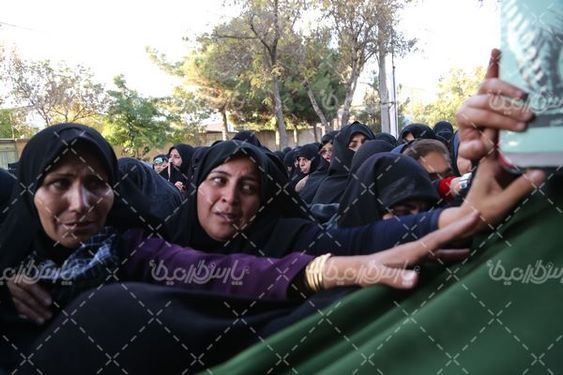 مراسم تشییع پیکر شهید گمنام