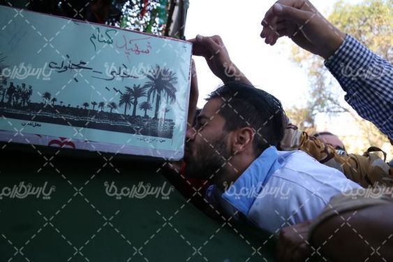 مراسم تشییع پیکر شهید گمنام