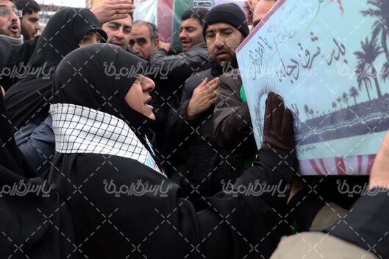 عکس تشیع شهید