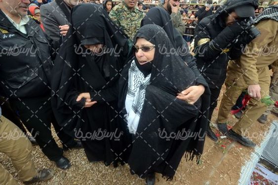 تصویر تشییع جنازه شهدا