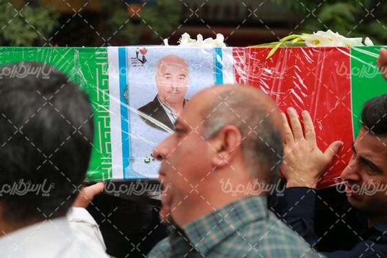 مراسم تشییع شهید حسین جلالی راد