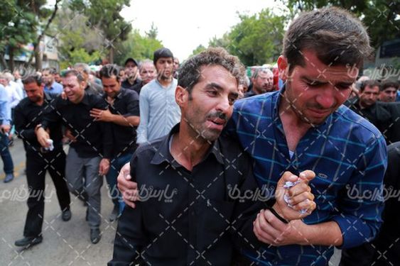مراسم تشییع شهید حسین جلالی راد
