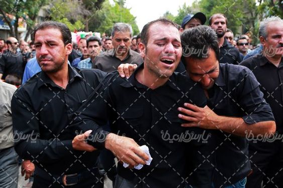 مراسم تشییع شهید حسین جلالی راد