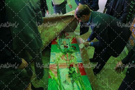 مراسم تشییع شهید حسین بنی اردلان
