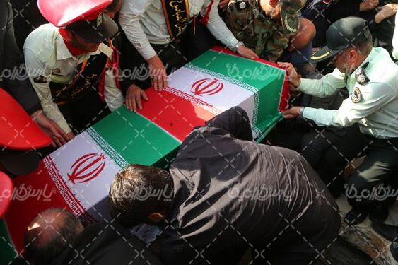 تشییع شهید سرباز محمود نیستانی