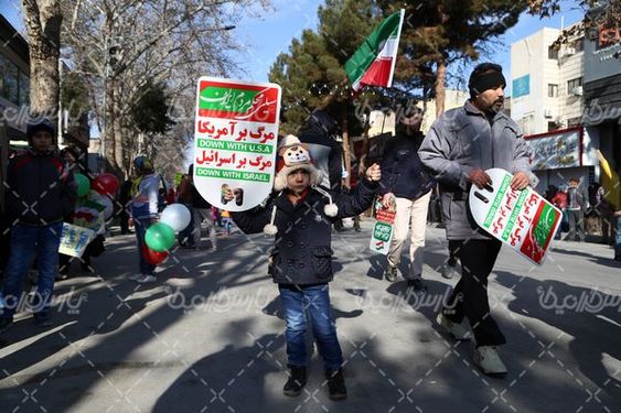 راهپیمایی  22 بهمن  و حضور خانوادگی