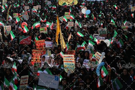 راهپیمایی 22 بهمن و حضور پرشور مردم