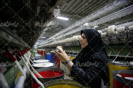 کارخانه تولید نخ