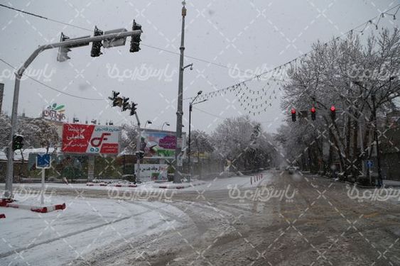 تصویر با کیفیت بارش برف