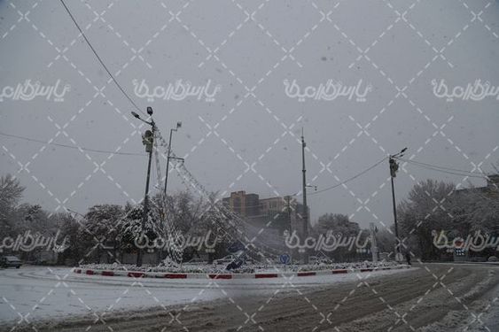 تصویر با کیفیت بارش برف