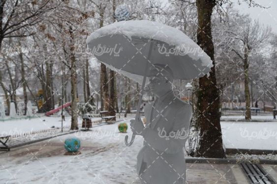 تصویر با کیفیت بارش برف