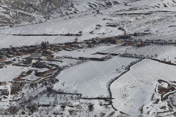 برف زمستانی