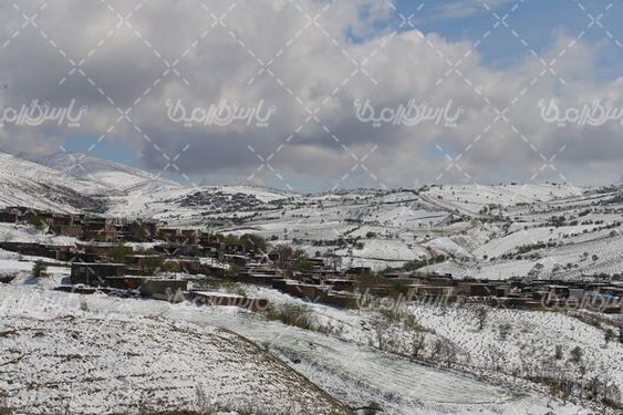 تصویر با کیفیت برف زمستانی