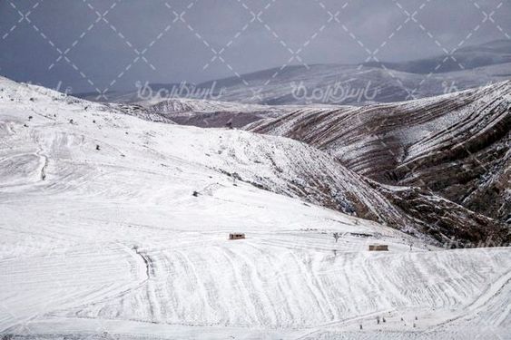 تصویر با کیفیت برف زمستانی