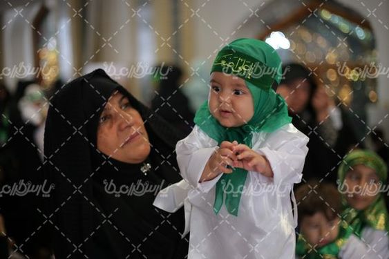 عکس مراسم شیرخوارگان حسینی