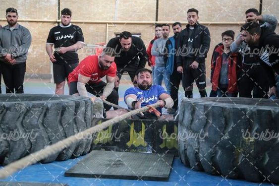 تصویر با کیفیت مسابقه قوی ترین مردان