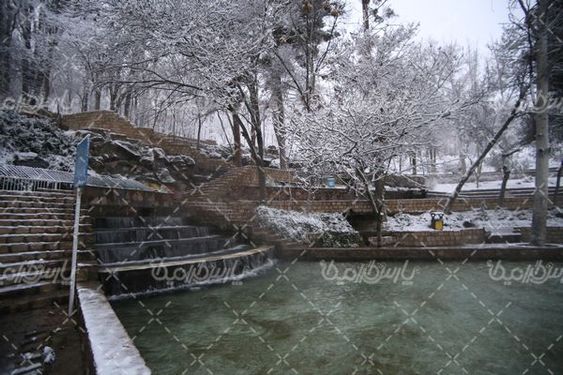 چشم انداز برفی بابا امان