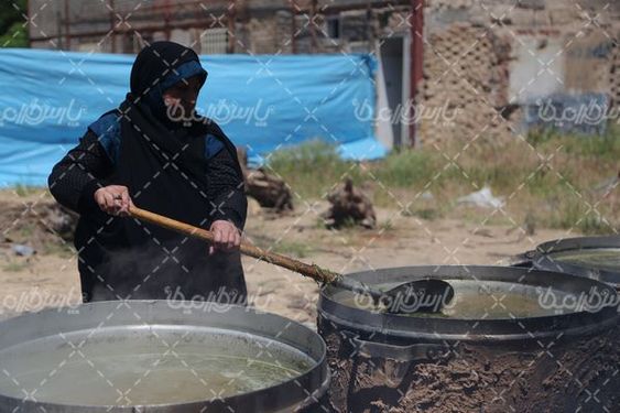 دیگ آش نذری