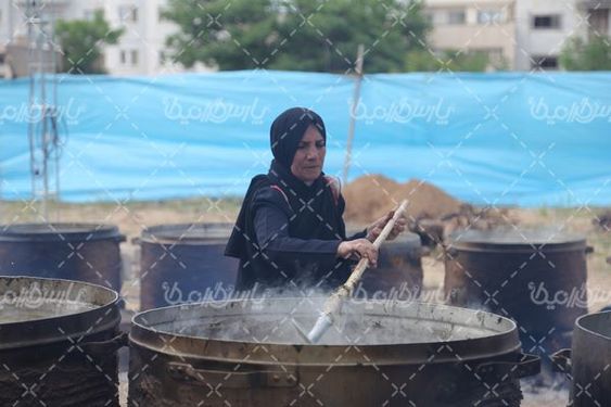 پخت غذای نذری