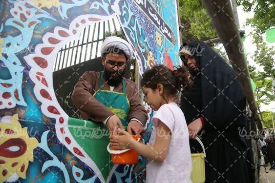 تصویر با کیفیت آش نذری