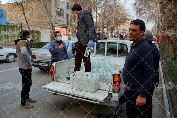 اهدای مواد ضدعفونی