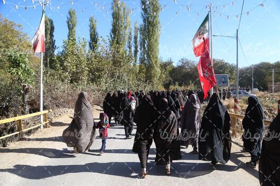 تصویر پیاده روی مشهد