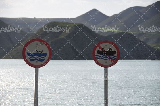 چشم انداز زیبا از دریاچه