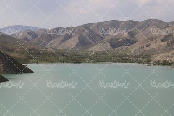 منظره ی زیبای سد