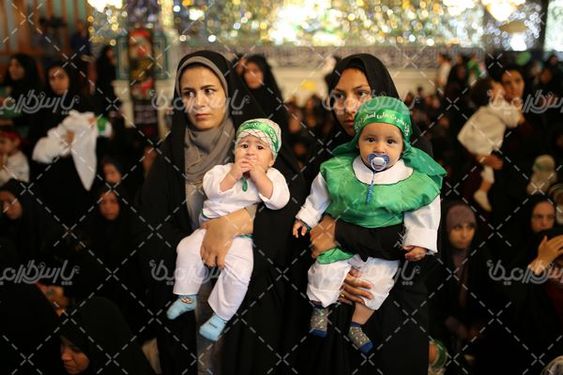 تصویر با کیفیت شیرخوارگان حسینی