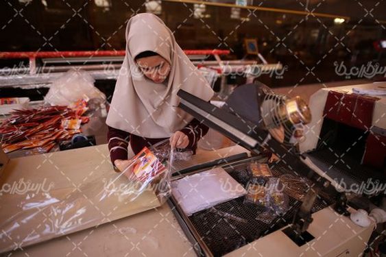 تصویر با کیفیت کارخانه زعفران