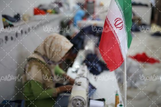 تصویر با کیفیت تولیدی لباس