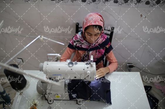 تصویر با کیفیت تولیدی لباس