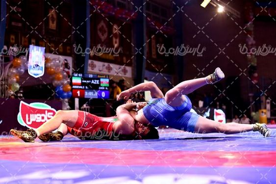 تصویر با کیفیت مسابقات کشتی