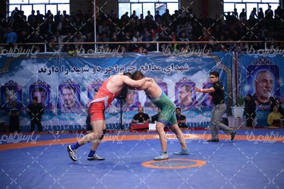 تصویر با کیفیت لیگ برتر کشتی