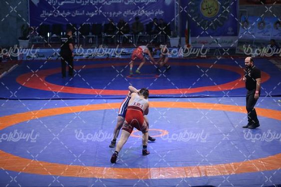 تصویر با کیفیت لیگ برتر کشتی