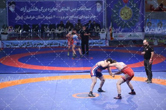 تصویر با کیفیت لیگ برتر کشتی