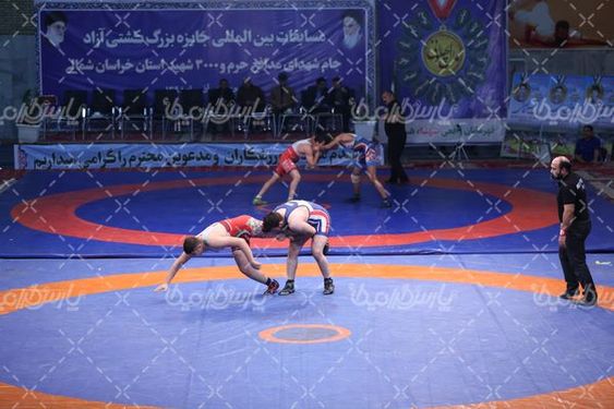 تصویر با کیفیت لیگ برتر کشتی
