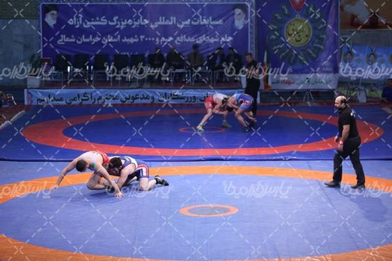 تصویر با کیفیت لیگ برتر کشتی