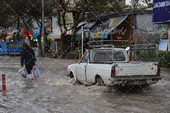 تصویر با کیفیت سیل شهری