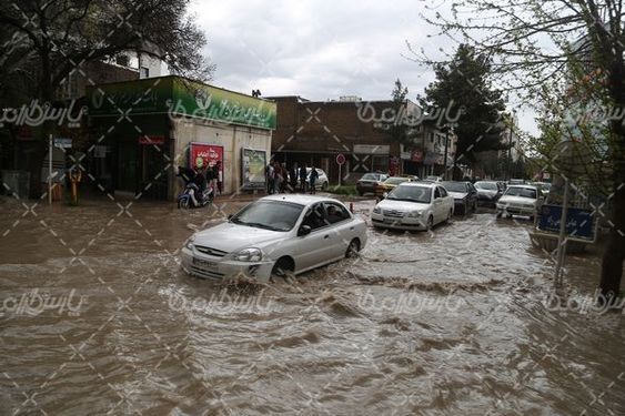 تصویر با کیفیت سیل شهری