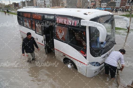 تصویر با کیفیت سیل شهری