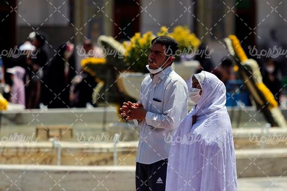 زائر حرم امام رضا