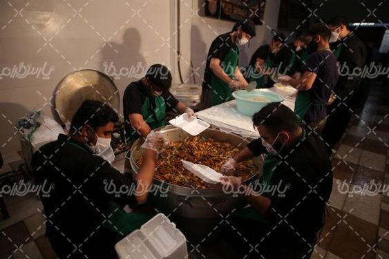 پخت غذای نذری