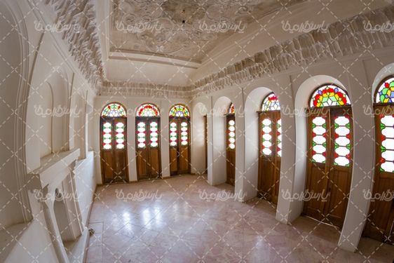 نمای داخلی خانه آقازاده یزد