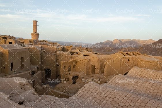 نمای آثار شهر خرانق (اردکان)